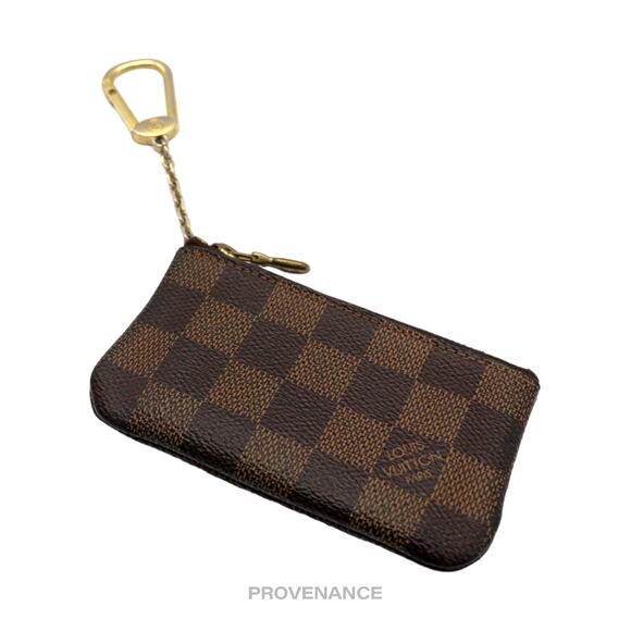 🔴 Louis Vuitton Key Pouch Cles - Damier Ebene - Picture 4 of 9